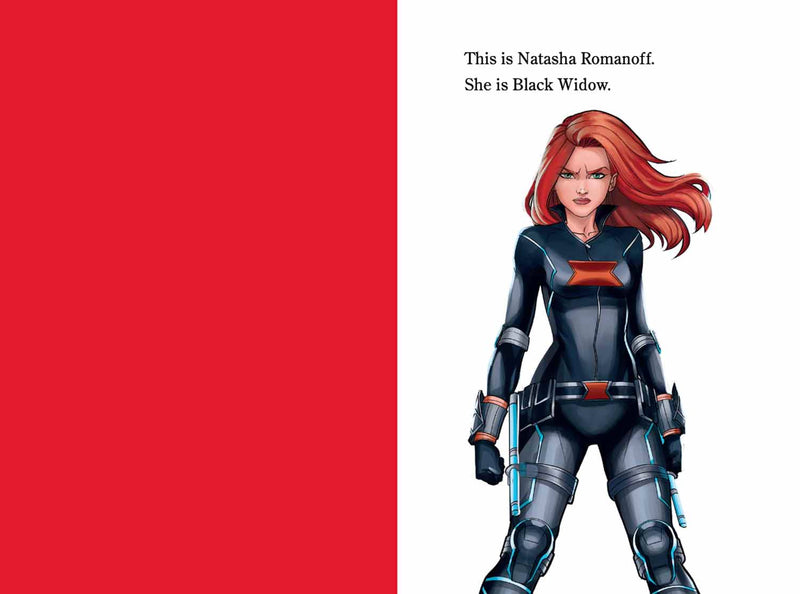 World of Reading: This Is Black Widow (Marvel)-Fiction: 歷險科幻 Adventure & Science Fiction-買書書 BuyBookBook