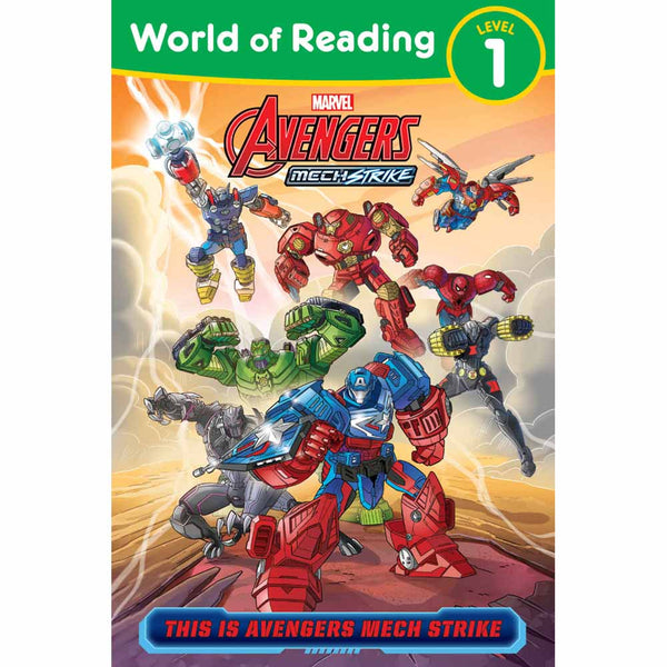 World of Reading: This is Avengers Mech Strike (Marvel)-Fiction: 歷險科幻 Adventure & Science Fiction-買書書 BuyBookBook