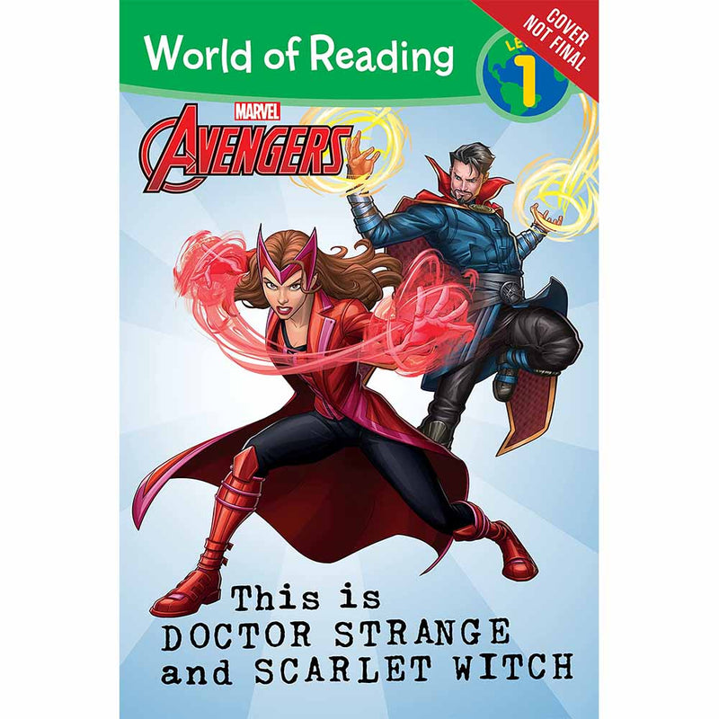 World of Reading: This is Doctor Strange and Scarlet Witch (Marvel)-Fiction: 歷險科幻 Adventure & Science Fiction-買書書 BuyBookBook