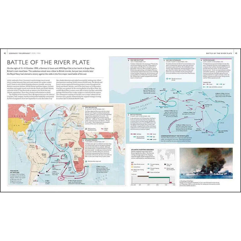 World War II Map by Map (Hardback) DK UK