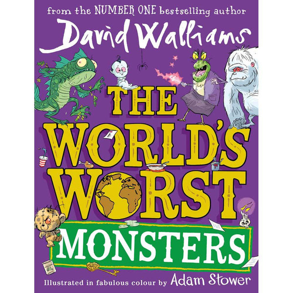 World’s Worst Monsters, The (正版)(Full Color)(David Walliams)-Fiction: 幽默搞笑 Humorous-買書書 BuyBookBook