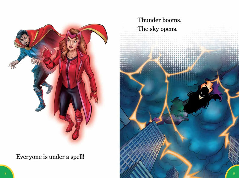 World of Reading: This is Doctor Strange and Scarlet Witch (Marvel)-Fiction: 歷險科幻 Adventure & Science Fiction-買書書 BuyBookBook