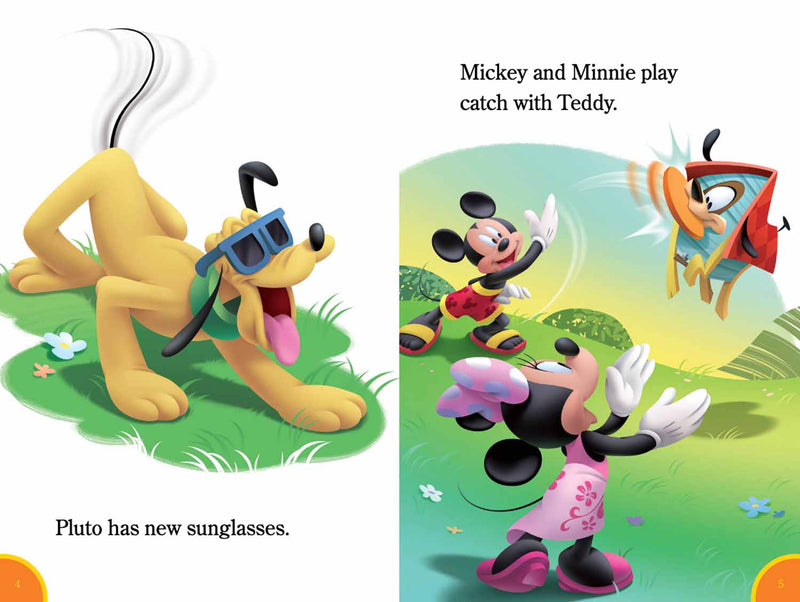World of Reading: Mickey Mouse Funhouse: The Summer Snow Day-Fiction: 橋樑章節 Early Readers-買書書 BuyBookBook