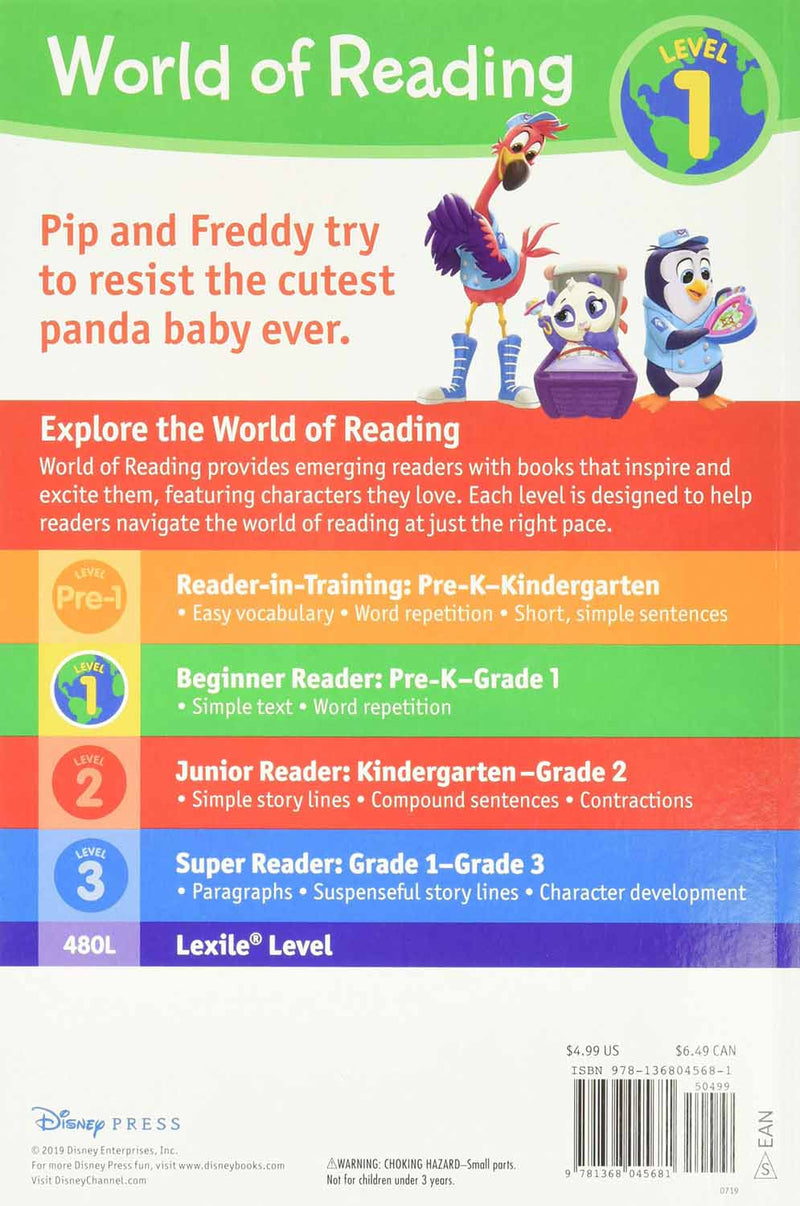 World of Reading: T.O.T.S.: Panda Excess-Level 1 Reader with Stickers-Fiction: 橋樑章節 Early Readers-買書書 BuyBookBook