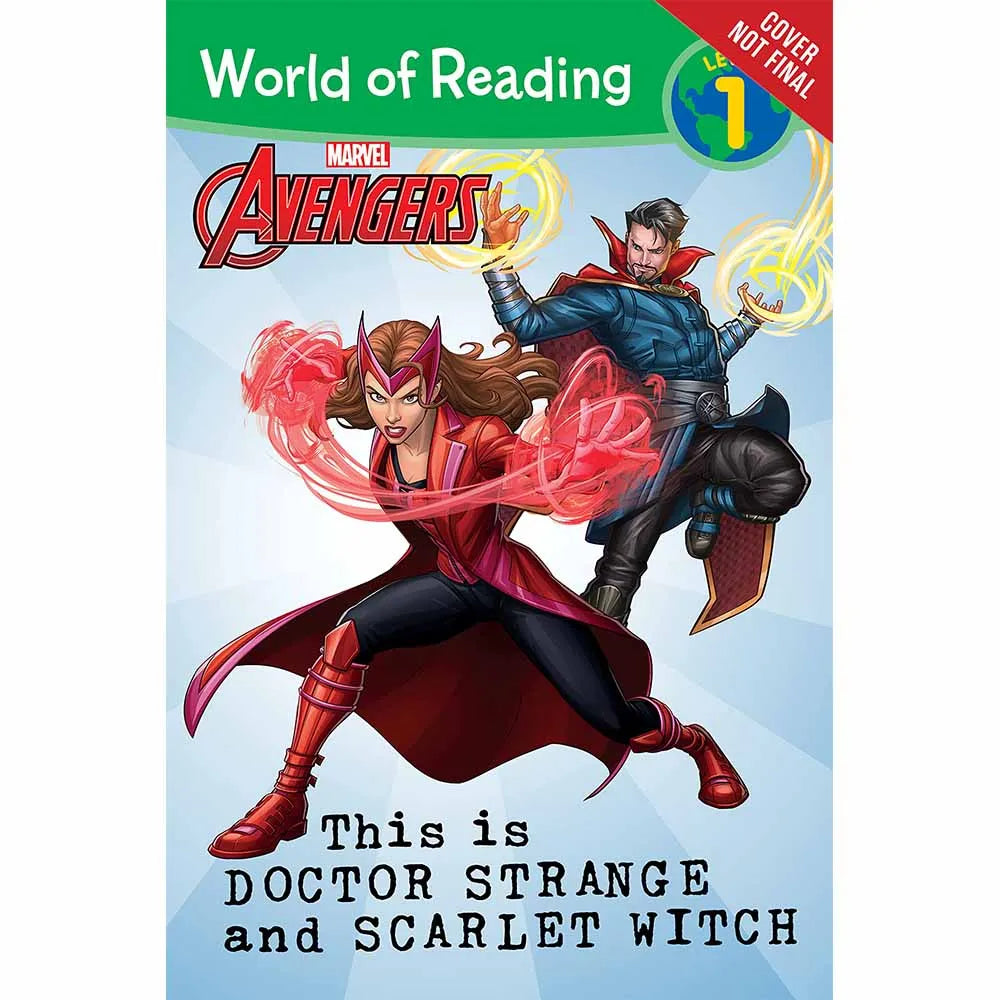 World of Reading: This is Doctor Strange and Scarlet Witch (Marvel)-Fiction: 歷險科幻 Adventure & Science Fiction-買書書 BuyBookBook
