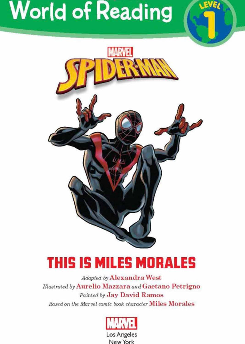 World of Reading: This is Miles Morales (Marvel)-Fiction: 歷險科幻 Adventure & Science Fiction-買書書 BuyBookBook