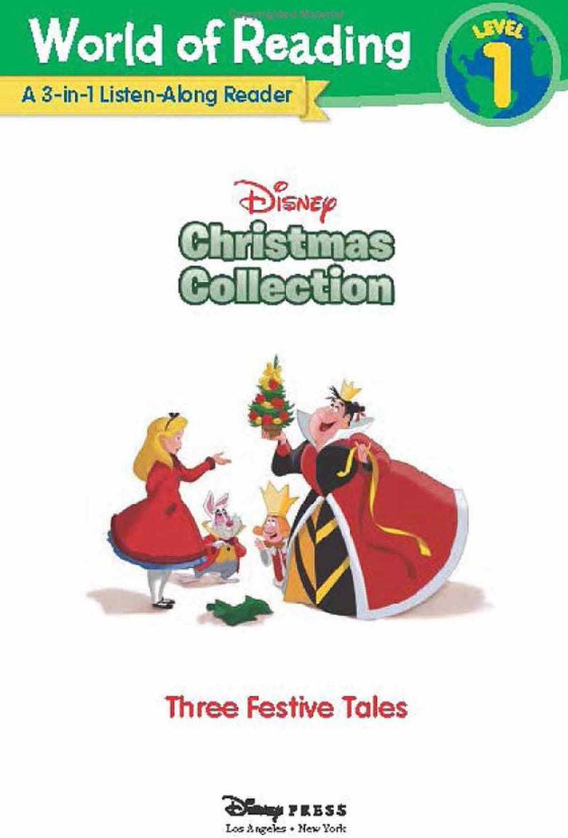 World of Reading: Disney Christmas Collection 3-in-1 Listen-Along Reader (Level 1)-Fiction: 兒童繪本 Picture Books-買書書 BuyBookBook