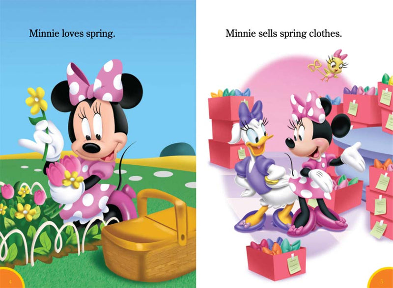 World of Reading - Disney Junior Minnie Spring at the Bow-tique-Fiction: 兒童繪本 Picture Books-買書書 BuyBookBook