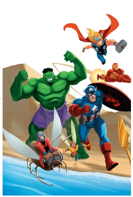 World of Reading: These are The Avengers (Marvel)-Fiction: 歷險科幻 Adventure & Science Fiction-買書書 BuyBookBook