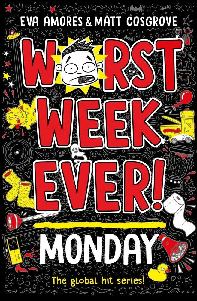 Worst Week Ever! Monday-Children’s / Teenage fiction: General and modern fiction-買書書 BuyBookBook