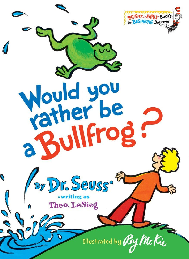 Would You Rather Be a Bullfrog?-Picture storybooks: imagination and play-買書書 BuyBookBook