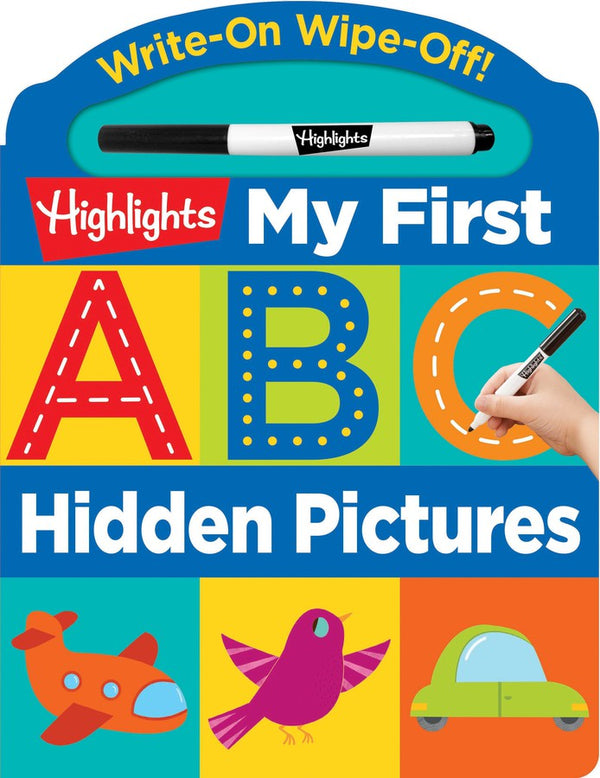 Write-On Wipe-Off My First ABC Hidden Pictures-Children’s Early years / early learning concepts-買書書 BuyBookBook