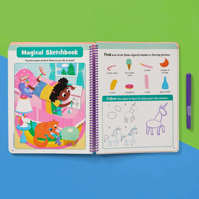 Write-On Wipe-Off My First Unicorn Hidden Pictures (Highlights)-Activity: 益智解謎 Puzzle & Quiz-買書書 BuyBookBook