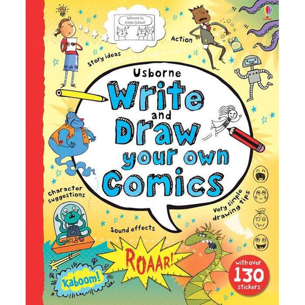 Write and Draw Your Own Comics Usborne