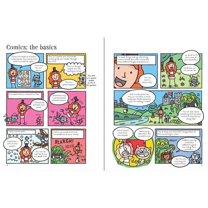 Write and Draw Your Own Comics Usborne