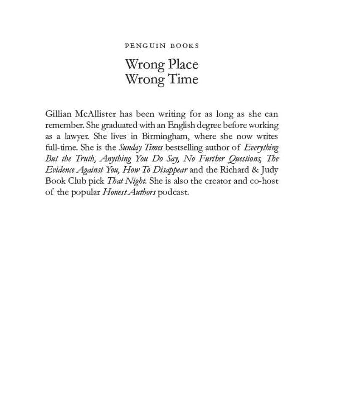 Wrong Place Wrong Time-Fiction: 劇情故事 General-買書書 BuyBookBook