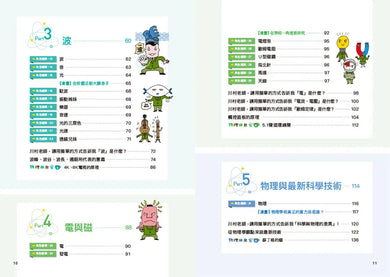 物理角色圖鑑：用35個萌角色掌握最重要的物理觀念，秒懂生活中的科普知識-Children’s / Teenage general interest: Science and technology-買書書 BuyBookBook