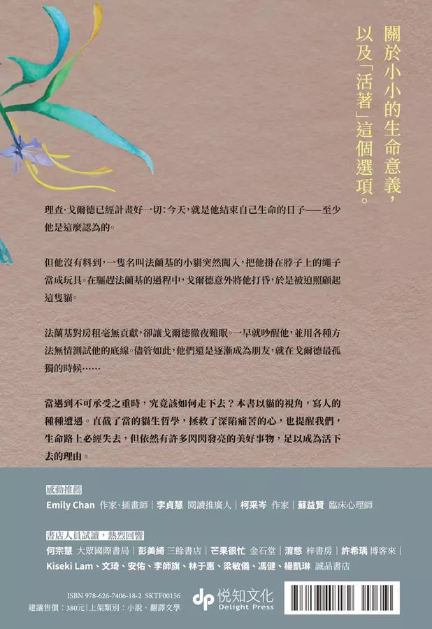 小貓法蘭基：德國《明鏡周刊》暢銷書，書店員&讀者含淚推薦，挖掘生命意義的動人之作！-文學(成年): 小說 Novel-買書書 BuyBookBook