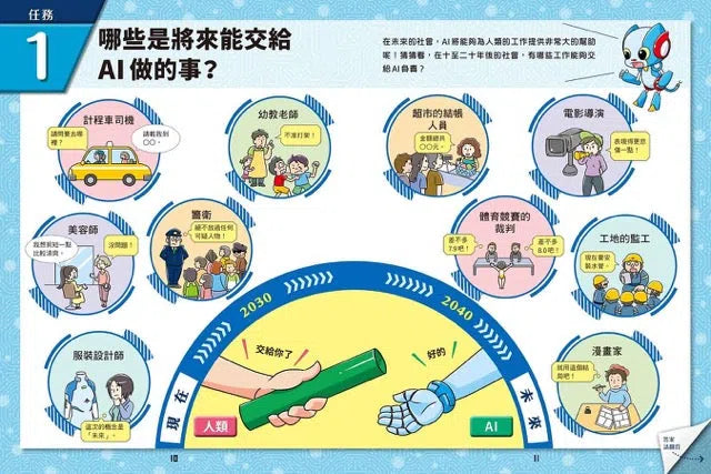 寫給進入AI時代的小學生：AI人工智慧的祕密 (3) AI與未來社會-非故事: 科學科技 Science & Technology-買書書 BuyBookBook