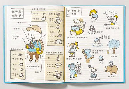 爺爺的天堂筆記本 (吉竹伸介) (獲選十本好讀)-故事: 兒童繪本 Picture Books-買書書 BuyBookBook