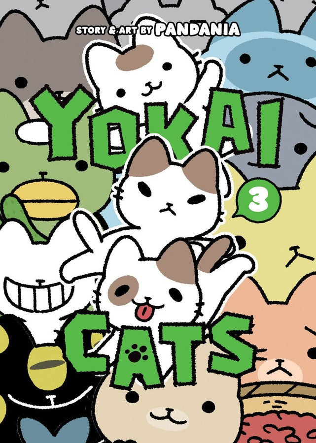 Yokai Cats Vol. 3-Graphic novel / Comic book / Manga: Humorous-買書書 BuyBookBook