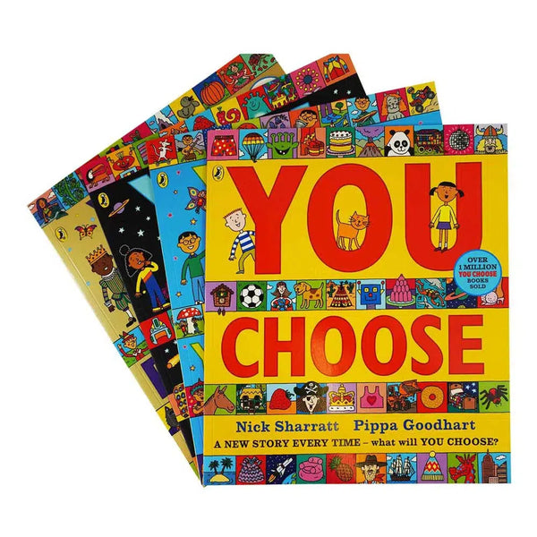 You Choose Collection (Nick Sharratt) - 買書書 BuyBookBook