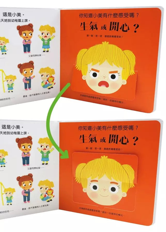 幼兒情緒翻翻書-非故事: 學前基礎 Preschool Basics-買書書 BuyBookBook