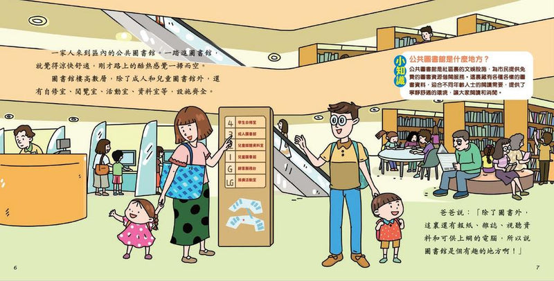 幼兒社區探索系列：圖書館-非故事: 常識通識 General Knowledge-買書書 BuyBookBook