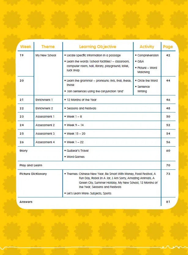 幼兒英語 - 綜合能力基礎訓練 - 26週學前教育系列 (附QR code短片)-補充練習: 英文科 English-買書書 BuyBookBook