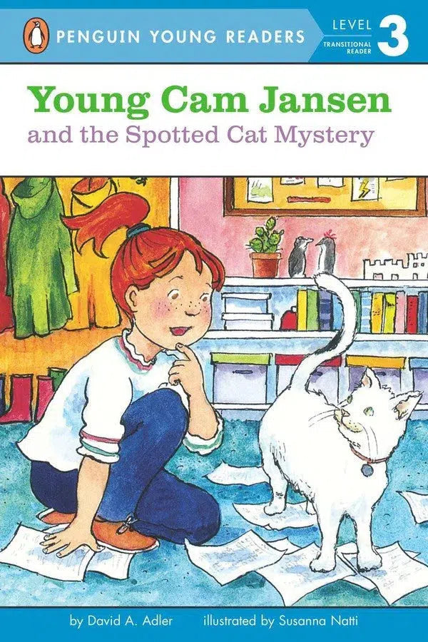 Young Cam Jansen and the Spotted Cat Mystery-Children’s / Teenage fiction: General and modern fiction-買書書 BuyBookBook