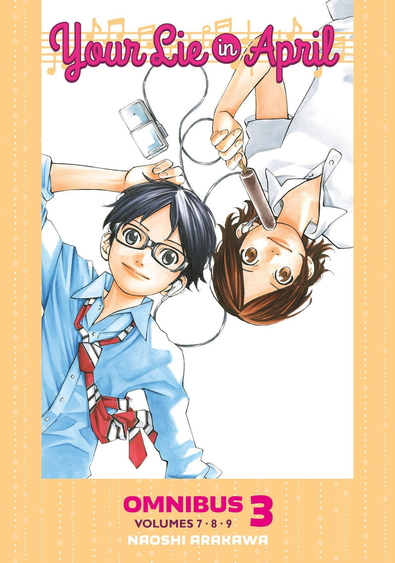 Your Lie in April Omnibus 3 (Vol. 7-9)-Manga and East Asian style / tradition comic books-買書書 BuyBookBook