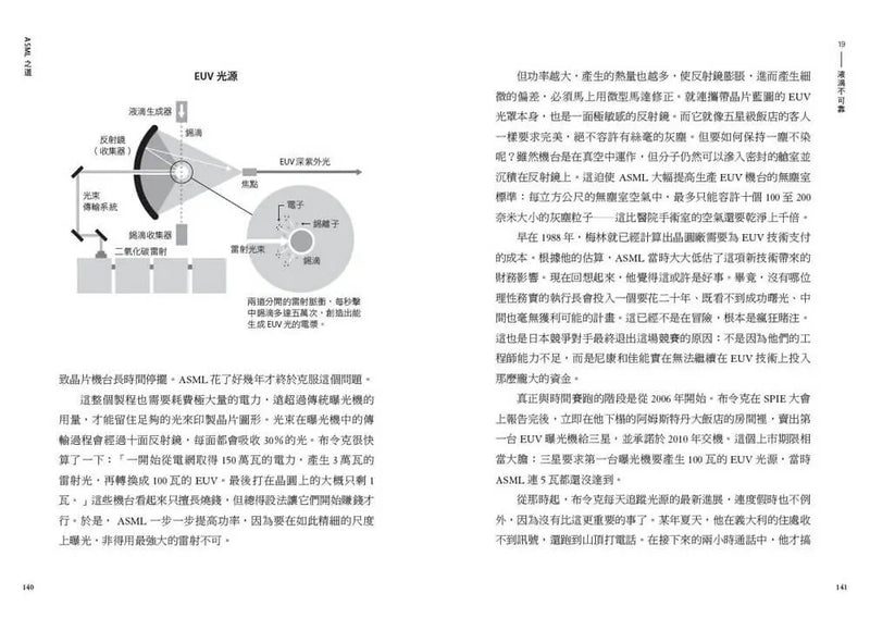 造光者：晶片戰爭中最神秘的關鍵企業，微影巨人ASML制霸未來科技賽局的崛起之路-Technology/ Engineering/ Industrial processes-買書書 BuyBookBook