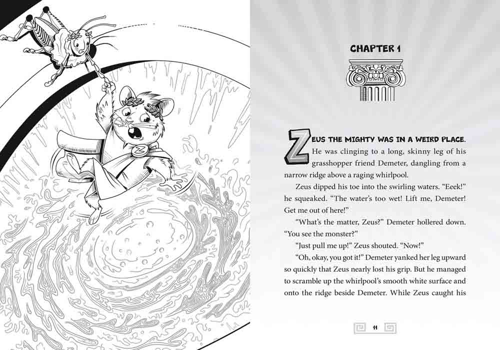 Zeus The Mighty, #01 The Quest for the Golden Fleas (Hardback) - 買書書 BuyBookBook