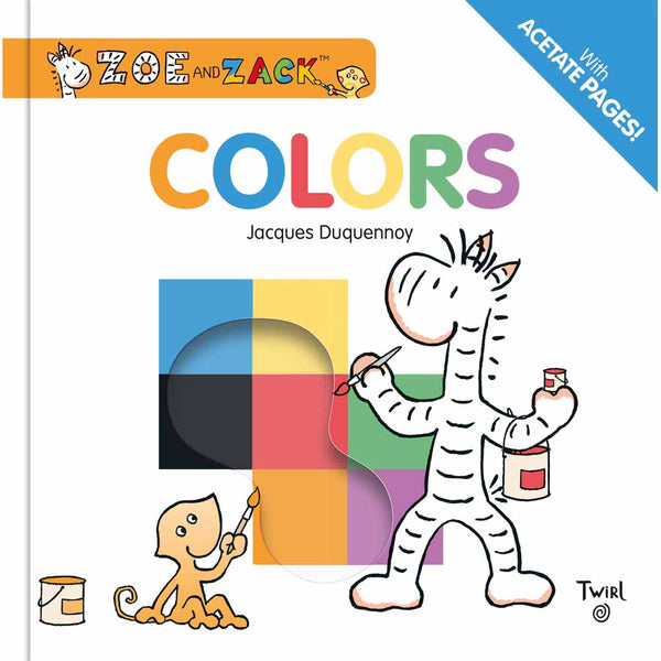 Zoe and Zack - Colors (Hardback) - 買書書 BuyBookBook