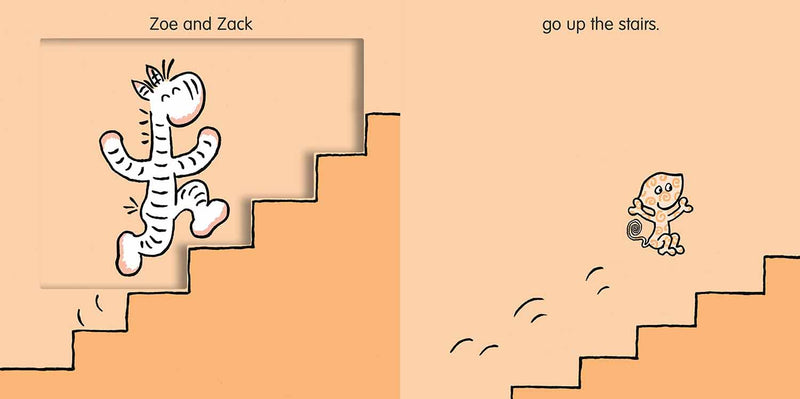 Zoe and Zack - Opposites (Board Book) - 買書書 BuyBookBook