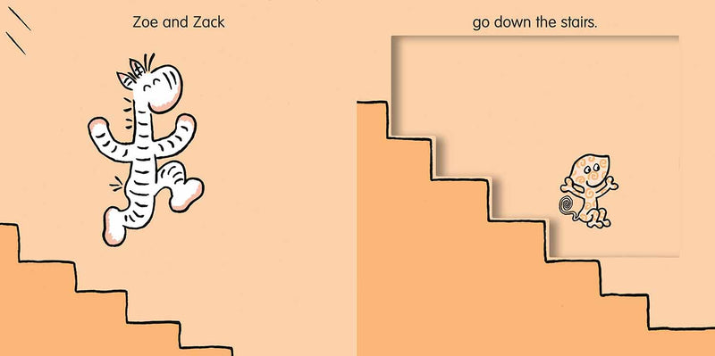 Zoe and Zack - Opposites (Board Book) - 買書書 BuyBookBook