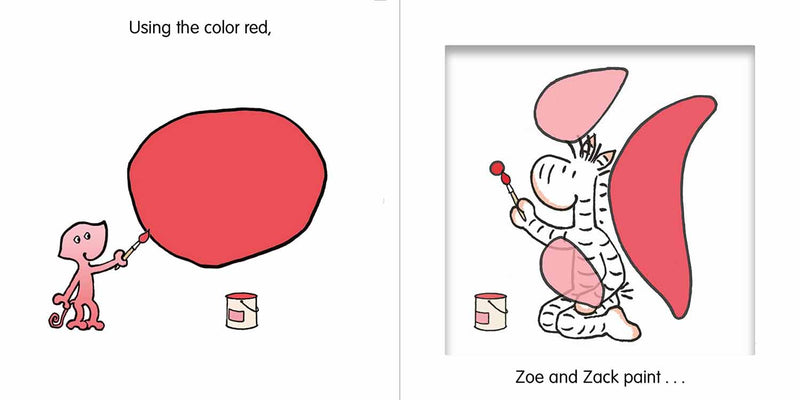 Zoe and Zack - Colors (Hardback) - 買書書 BuyBookBook