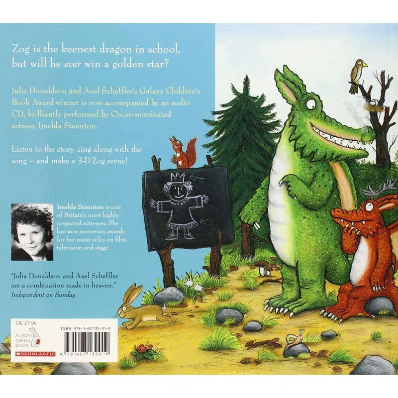 Zog (Book + CD) (Julia Donaldson)(Axel Scheffler) Scholastic