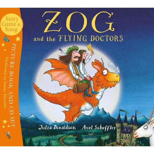 Zog and the Flying Doctors (Book with CD) (Julia Donaldson)(Axel Scheffler) Scholastic UK