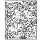 Zoo Magic Painting Book Usborne