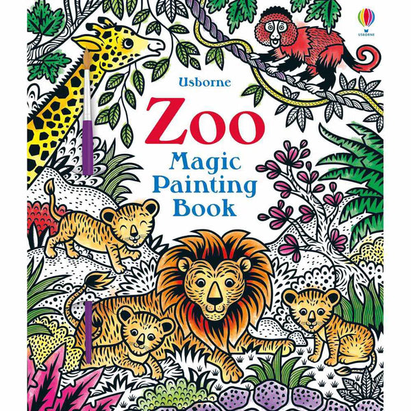 Zoo Magic Painting Book Usborne