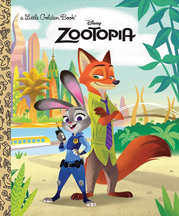 Zootopia Little Golden Book (Disney Zootopia)-Children’s / Teenage fiction: General and modern fiction-買書書 BuyBookBook