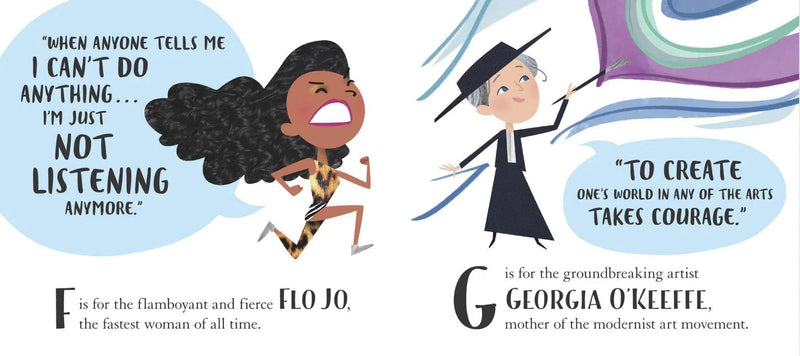 A is for Awesome - 23 Iconic Women Who Changed the World (Board Book) Macmillan US