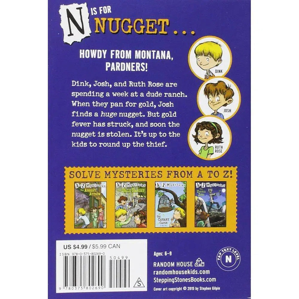 A to Z Mysteries #14 #N The Ninth Nugget PRHUS