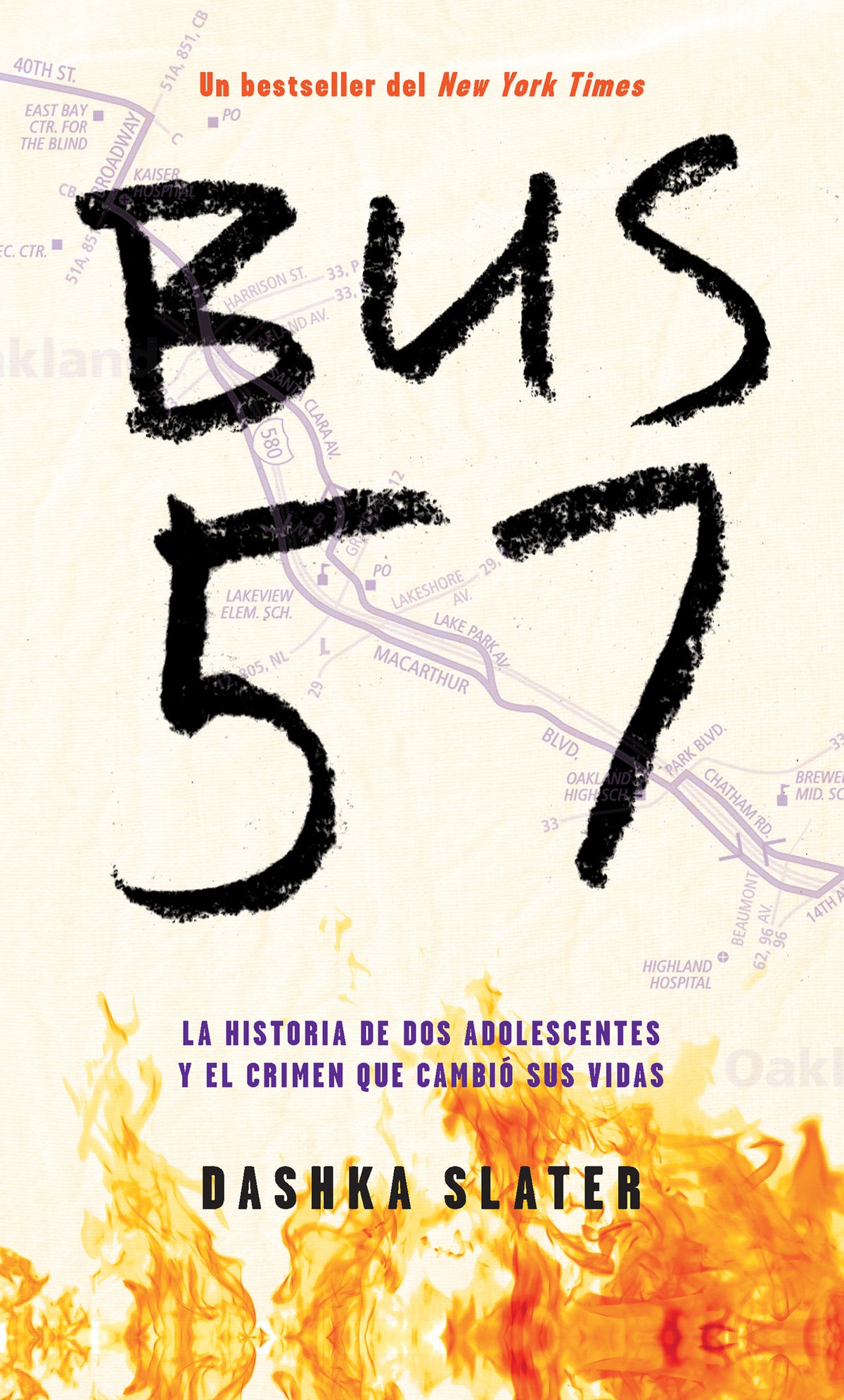 Bus 57: La historia de dos adolescentes y el crimen que cambió sus vidas / The 57 Bus: A True Story of Two Teenagers and the Crime That Changed Their Lives cover (ISBN 9798890986375) [onix:22cbce42f66885c8d49f42f86ad4f012]