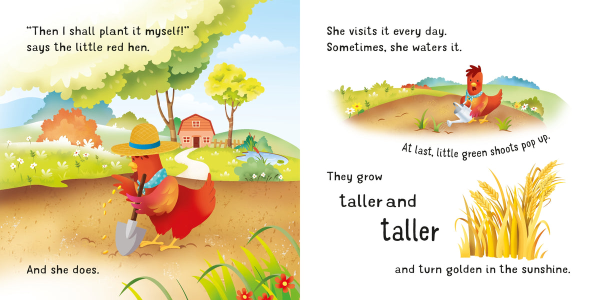The Little Red Hen interior 1 (ISBN 9781474989466) [onix-asset:d46e4fbe72885ea5e1b1670525ea29d7aaddf51a63ccade1f74a1b63266d5285]