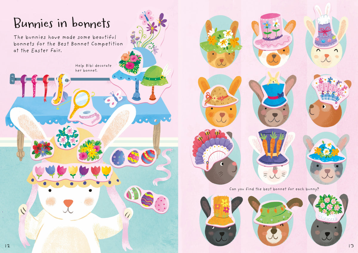Little First Stickers Bunnies interior 1 (ISBN 9781474990936) [onix-asset:edcdc9d8d54153e560297b87e0001093307729d5d7c36b013d4cc737ac880d52]