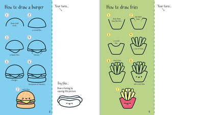 Step-by-Step Drawing Cute Things interior 1 (ISBN 9781836044642) [onix-asset:f8c113966fed6e1973e41fadfb86e82449750fbc426a09efe01888e24177faa7]