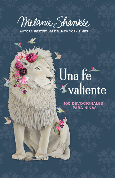 Una fe valiente: 100 devocionales para niñas / Fearless Faith: 100 Devotions for Girls cover (ISBN 9798890982414) [onix:728e9f717a0f02c8a7cceeb07f8fc55e]
