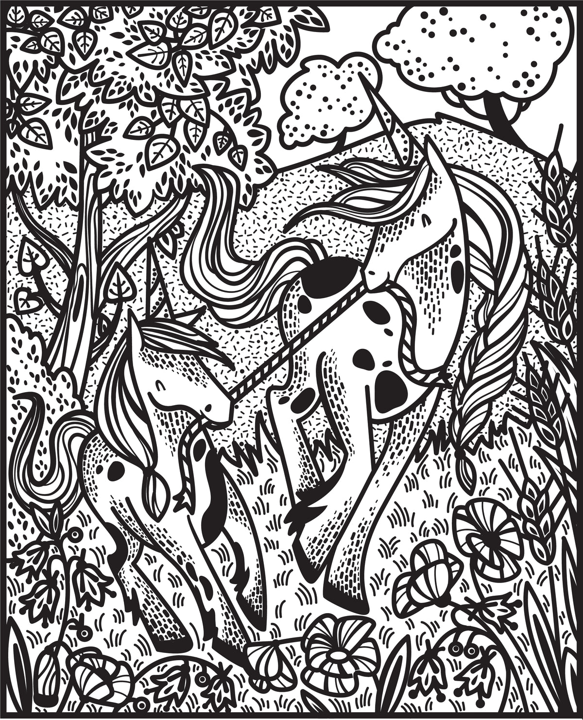 Unicorns Magic Painting Book interior 1 (ISBN 9781474947978) [onix-asset:3d003b92e1329171d7b4ecfe4039e0ebf93ac016812618940b6fbf8b6fcd69a2]